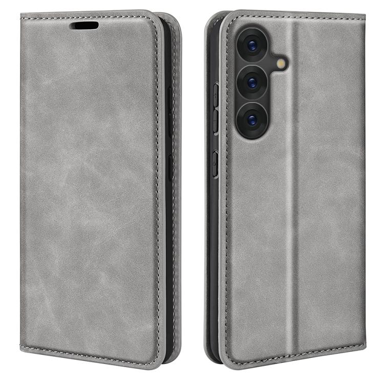Retro-skin Magnetic Suction Leather Phone Case