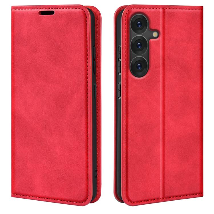 Retro-skin Magnetic Suction Leather Phone Case