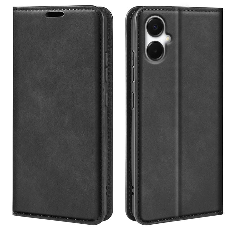 Retro-skin Magnetic Suction Leather Phone Case