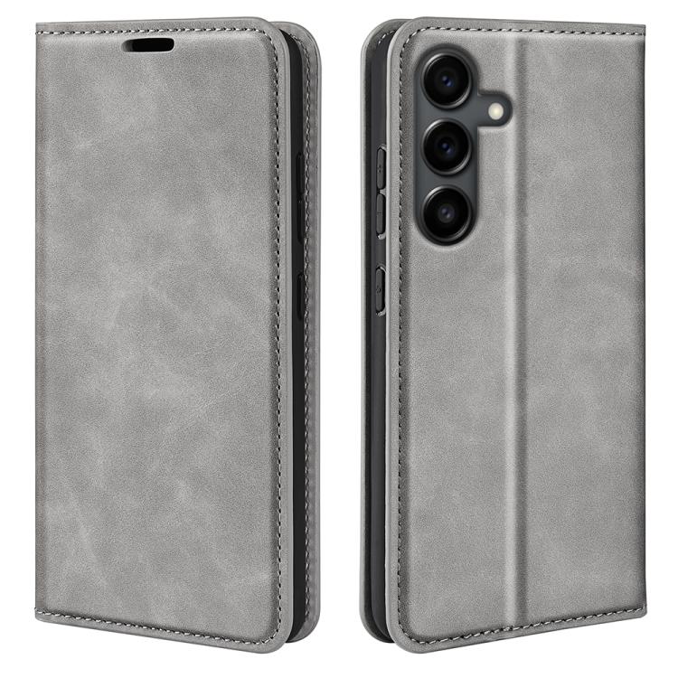 Retro-skin Magnetic Suction Leather Phone Case