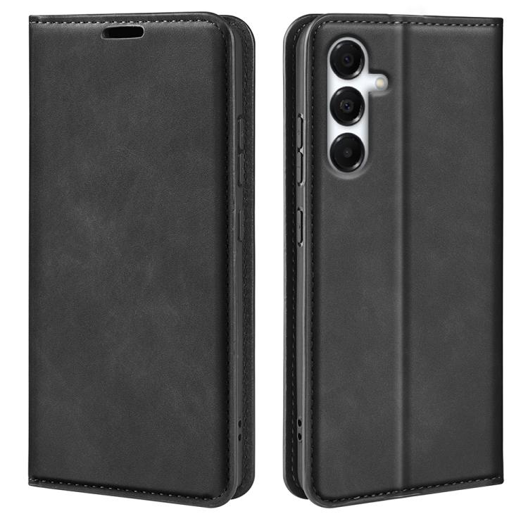 Retro-skin Magnetic Suction Leather Phone Case