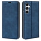 Retro-skin Magnetic Suction Leather Phone Case