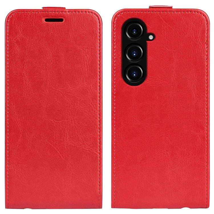 R64 Texture Single Vertical Flip Leather Phone Case