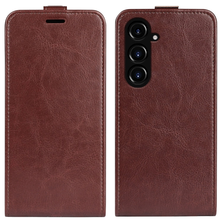R64 Texture Single Vertical Flip Leather Phone Case