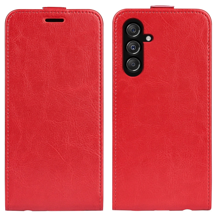 R64 Texture Single Vertical Flip Leather Phone Case