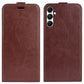 R64 Texture Single Vertical Flip Leather Phone Case