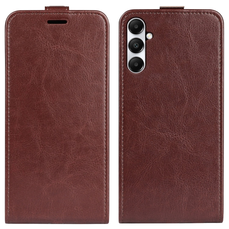 R64 Texture Single Vertical Flip Leather Phone Case