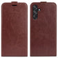 R64 Texture Single Vertical Flip Leather Phone Case
