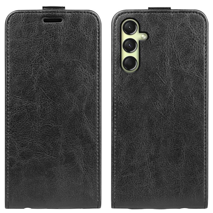 R64 Texture Single Vertical Flip Leather Phone Case
