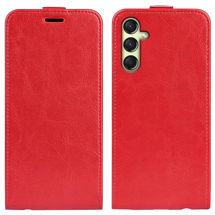 R64 Texture Single Vertical Flip Leather Phone Case