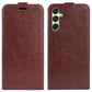 R64 Texture Single Vertical Flip Leather Phone Case