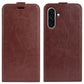 R64 Texture Single Vertical Flip Leather Phone Case