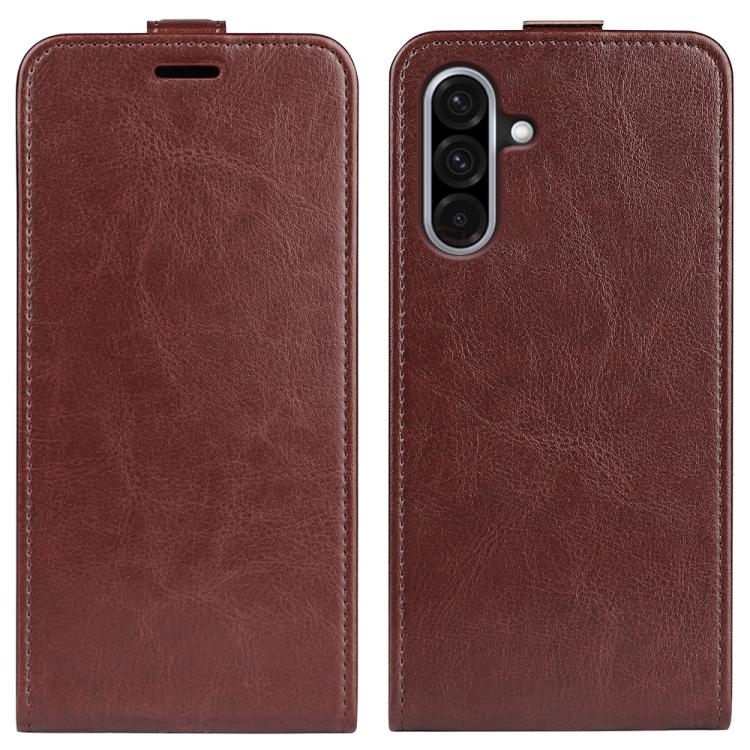 R64 Texture Single Vertical Flip Leather Phone Case
