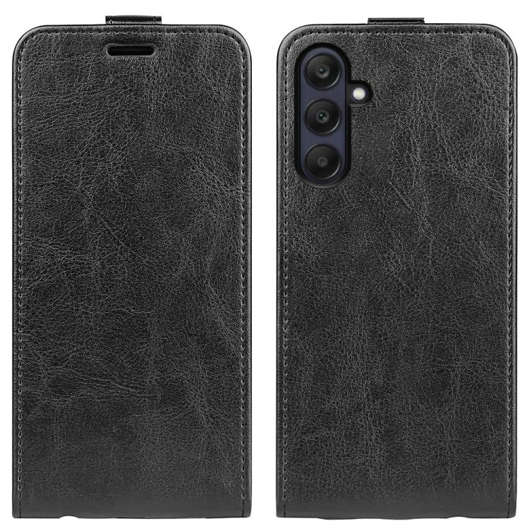 R64 Texture Single Vertical Flip Leather Phone Case