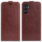 R64 Texture Single Vertical Flip Leather Phone Case