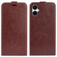 R64 Texture Single Vertical Flip Leather Phone Case