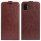 R64 Texture Single Vertical Flip Leather Phone Case