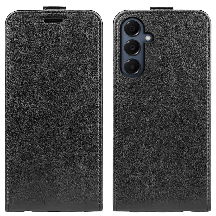 R64 Texture Single Vertical Flip Leather Phone Case