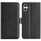 Dual-side Magnetic Buckle Horizontal Flip Leather Phone Case