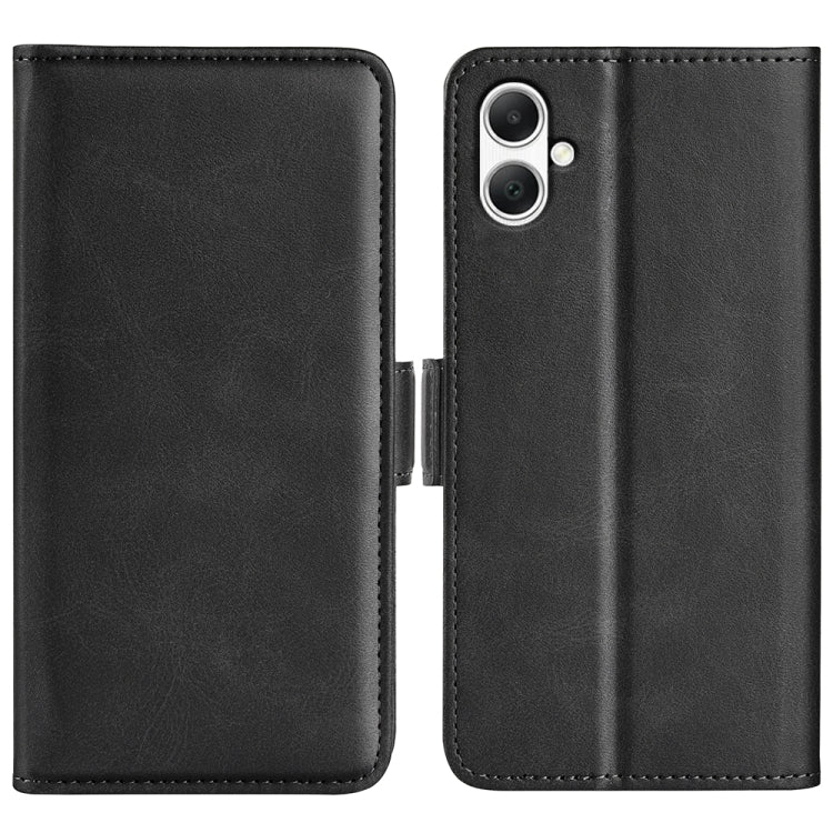 Dual-side Magnetic Buckle Horizontal Flip Leather Phone Case