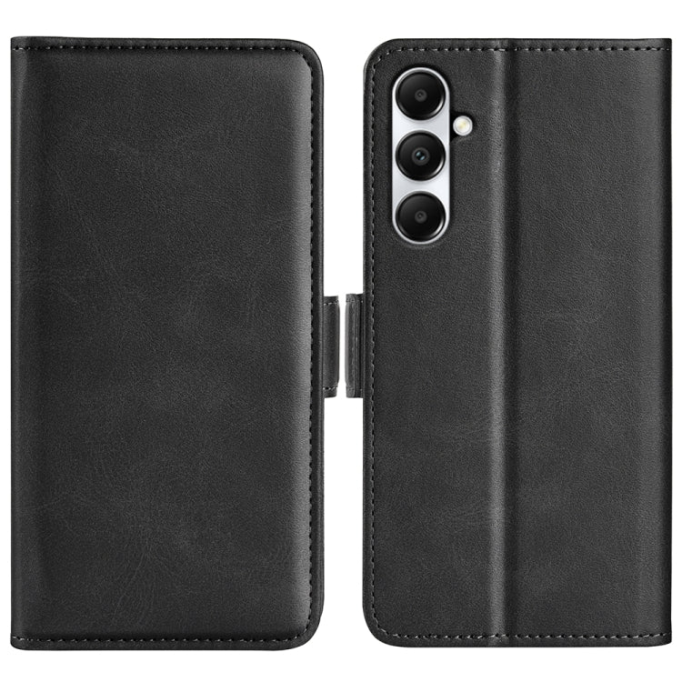 Dual-side Magnetic Buckle Horizontal Flip Leather Phone Case