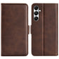 Dual-side Magnetic Buckle Horizontal Flip Leather Phone Case