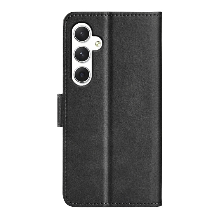 Dual-side Magnetic Buckle Horizontal Flip Leather Phone Case