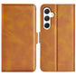 Dual-side Magnetic Buckle Horizontal Flip Leather Phone Case