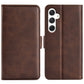 Dual-side Magnetic Buckle Horizontal Flip Leather Phone Case