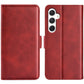 Dual-side Magnetic Buckle Horizontal Flip Leather Phone Case