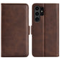Dual-side Magnetic Buckle Horizontal Flip Leather Phone Case
