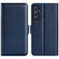 Dual-side Magnetic Buckle Horizontal Flip Leather Phone Case