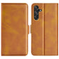 Dual-side Magnetic Buckle Horizontal Flip Leather Phone Case