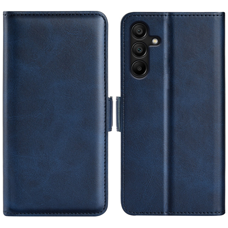 Dual-side Magnetic Buckle Horizontal Flip Leather Phone Case