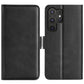 Dual-side Magnetic Buckle Horizontal Flip Leather Phone Case
