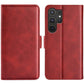 Dual-side Magnetic Buckle Horizontal Flip Leather Phone Case
