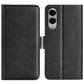 Dual-side Magnetic Buckle Horizontal Flip Leather Phone Case