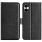 Dual-side Magnetic Buckle Horizontal Flip Leather Phone Case