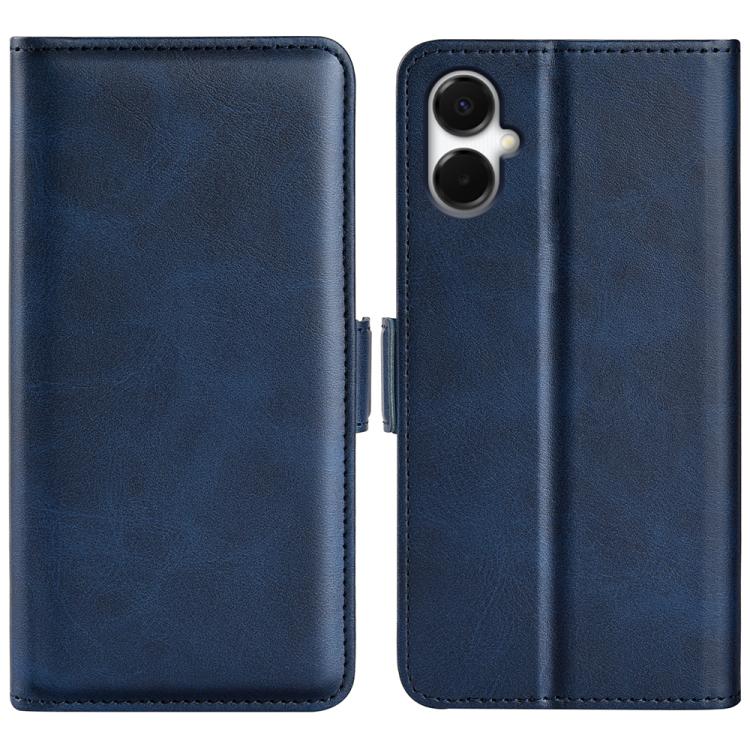 Dual-side Magnetic Buckle Horizontal Flip Leather Phone Case