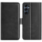 Dual-side Magnetic Buckle Horizontal Flip Leather Phone Case