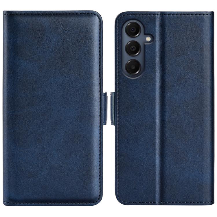Dual-side Magnetic Buckle Horizontal Flip Leather Phone Case