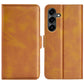 Dual-side Magnetic Buckle Horizontal Flip Leather Phone Case