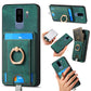 Retro Splitable Magnetic Card Bag Leather Phone Case