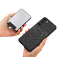 Retro Splitable Magnetic Card Bag Leather Phone Case