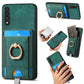 Retro Splitable Magnetic Card Bag Leather Phone Case