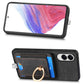 Retro Splitable Magnetic Card Bag Leather Phone Case