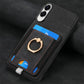 Retro Splitable Magnetic Card Bag Leather Phone Case