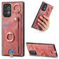 Retro Skin-feel Ring Card Bag Phone Case with Hang Loop