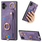 Retro Skin-feel Ring Card Bag Phone Case with Hang Loop