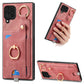 Retro Skin-feel Ring Card Bag Phone Case with Hang Loop